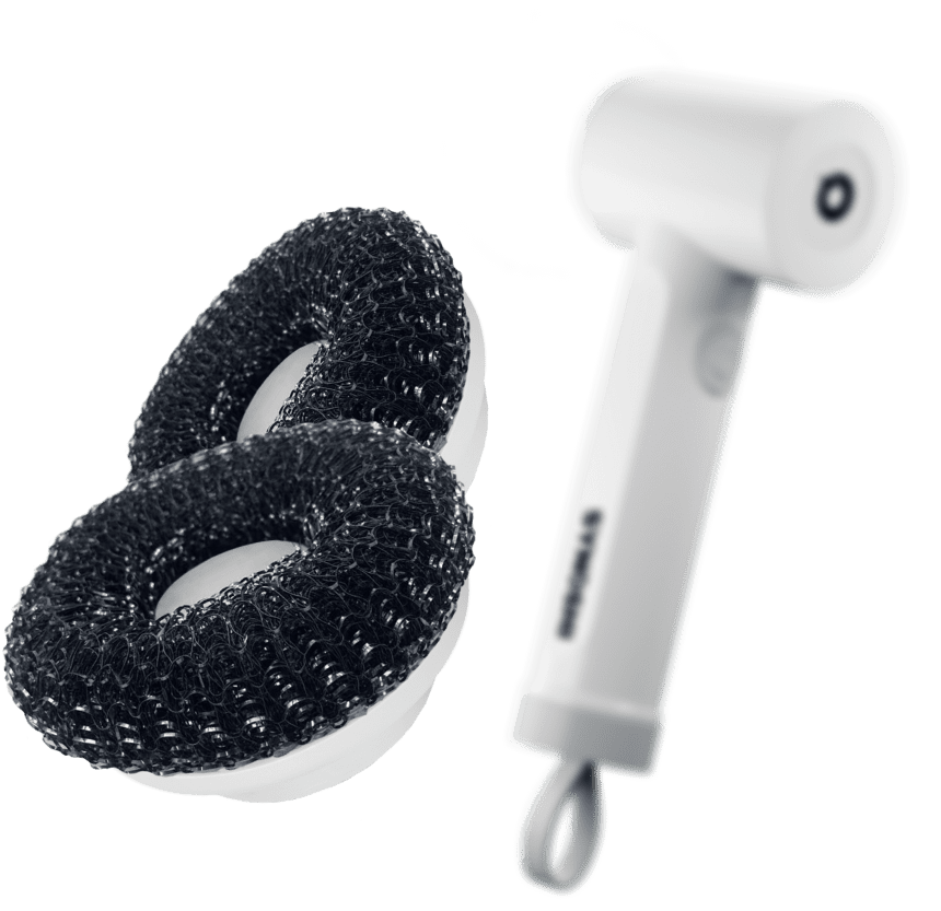 Steel Head for Synoshi Brush: Tackle Heavy Duty Grime